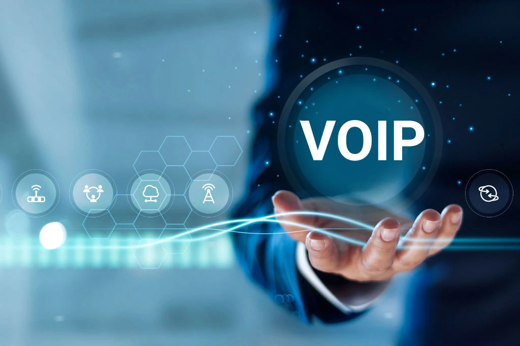 VoIP technology connecting business communications